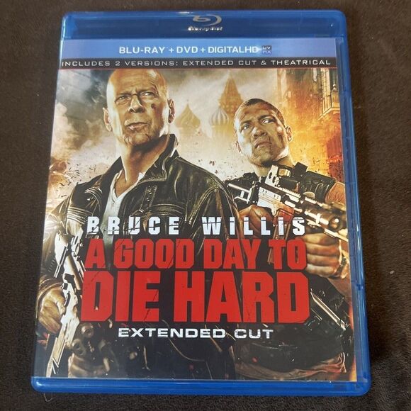 A Good Day to Die Hard Extended Cut BLU-RAY DVD John Moore(DIR) Bruce Willis - Picture 1 of 3